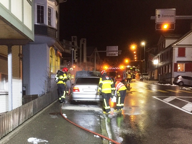 Fahrzeugbrand