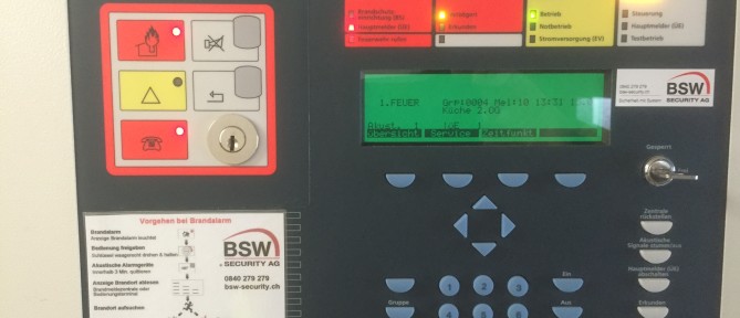 Rauch in Küche, Betreuungseinrichtung