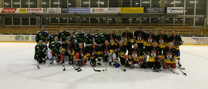 Bericht Plausch-Eishockeyspiel FW Herisau gegen FW Eschenbach vom 5.11.2016
