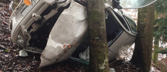 Personenrettung nach Verkehrsunfall