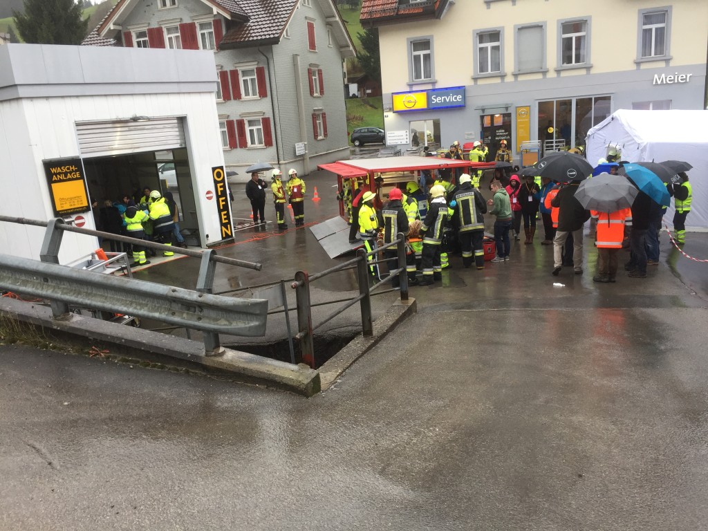 Sanitätshilfsstelle des SVRW (Feuerwehr Wil)
