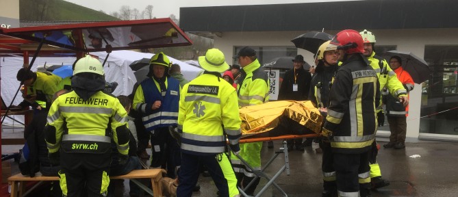 Grossübung 2017 des Bevölkerungsschutzes