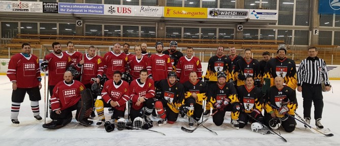 Hockeymatch gegen die FW Appenzell